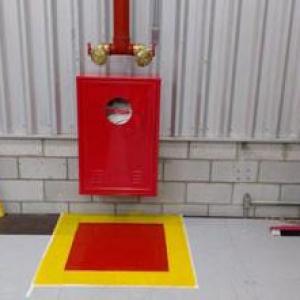 Sistema de hidrantes contra incêndio
